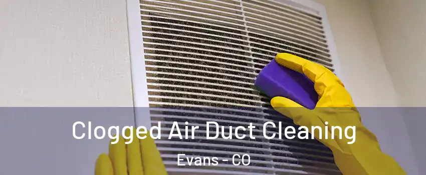  Clogged Air Duct Cleaning Evans - CO