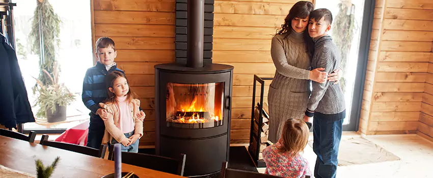 Morso Cast Iron Fireplace Insert Installation in Evans, Colorado