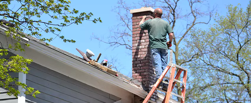 Vinyl and PVC Chimney Flashing Installation in Evans, CO