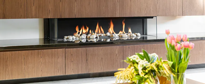 Double-height Fireplace Design Refurbishment in Evans, Colorado