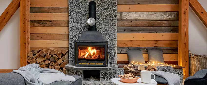 Thelin Hearth Products Direct Vent Gas Stove Fireplace Inspection in Evans, Colorado