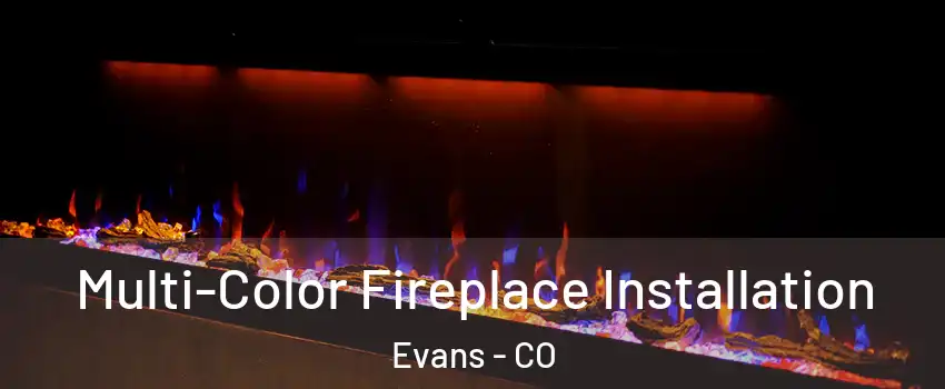  Multi-Color Fireplace Installation Evans - CO