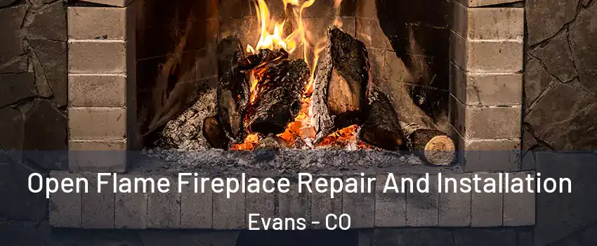  Open Flame Fireplace Repair And Installation Evans - CO