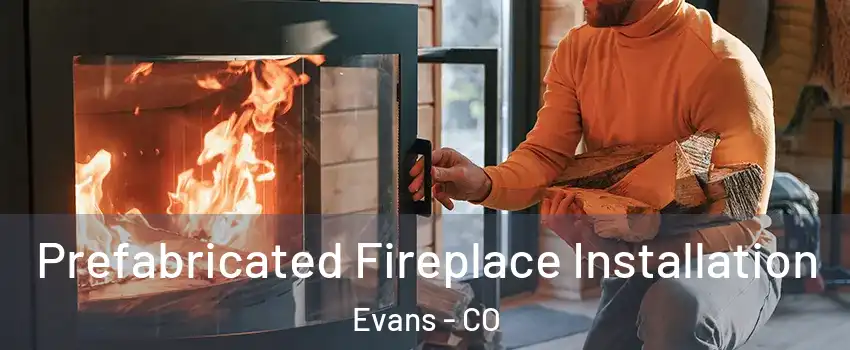  Prefabricated Fireplace Installation Evans - CO